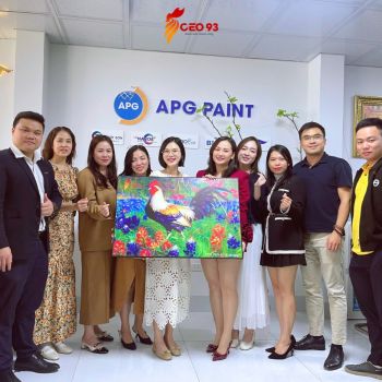  CEO93 THĂM DOANH NGHIỆP THÀNH VIÊN – APG PAINT